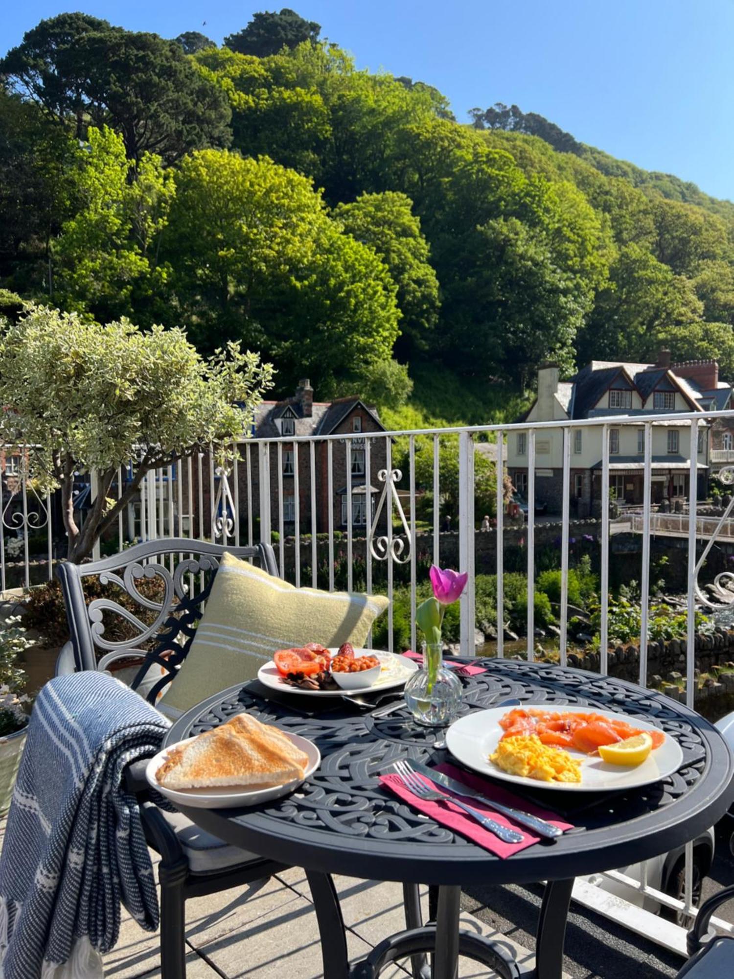 East Lyn House Bed and Breakfast Lynmouth Esterno foto