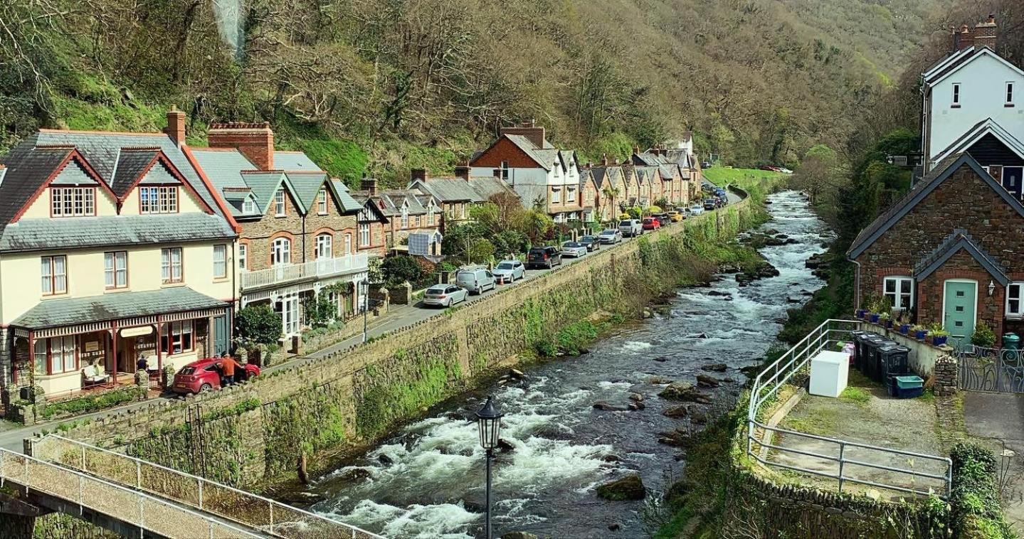 East Lyn House Bed and Breakfast Lynmouth Esterno foto