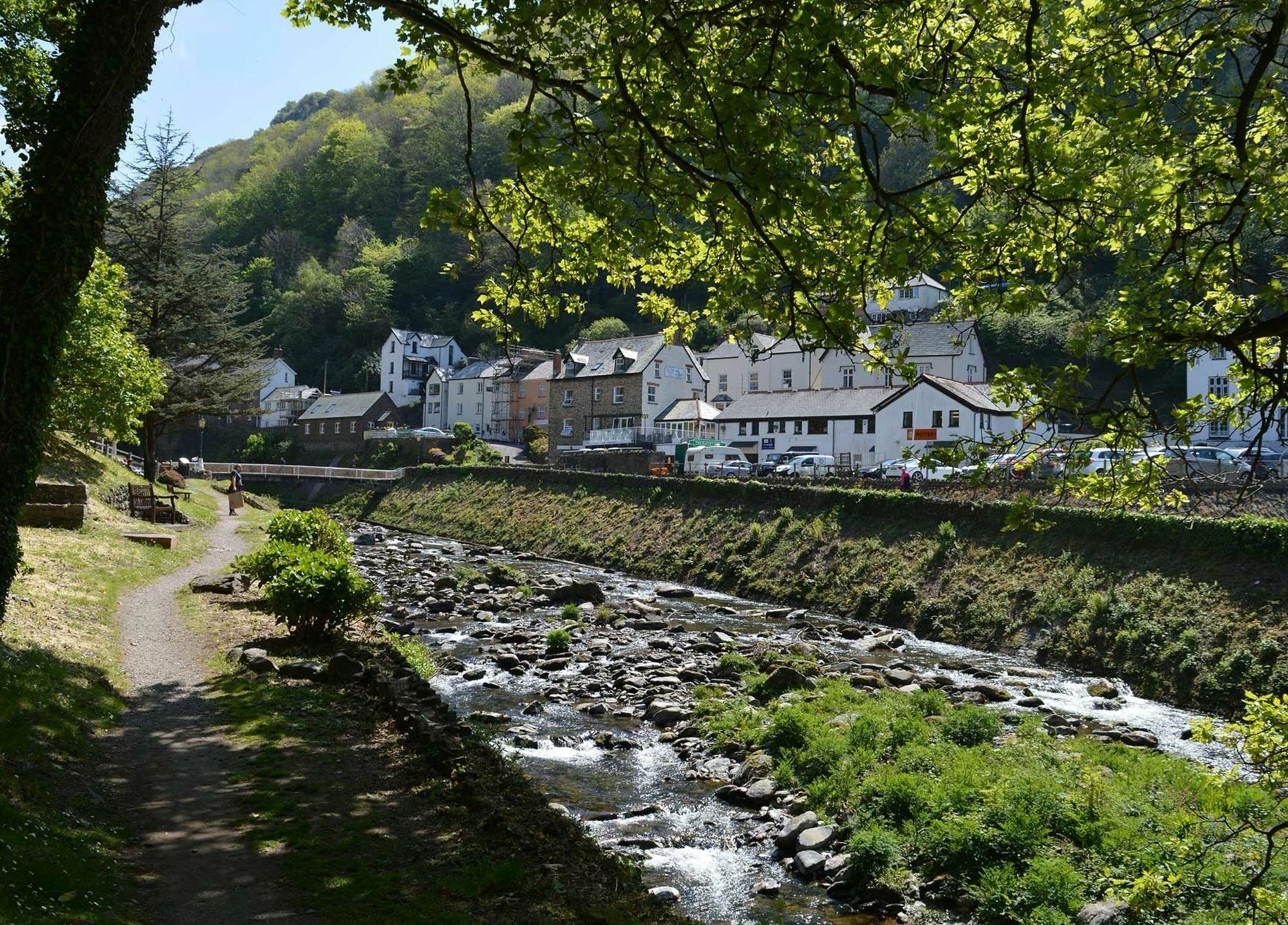 East Lyn House Bed and Breakfast Lynmouth Esterno foto