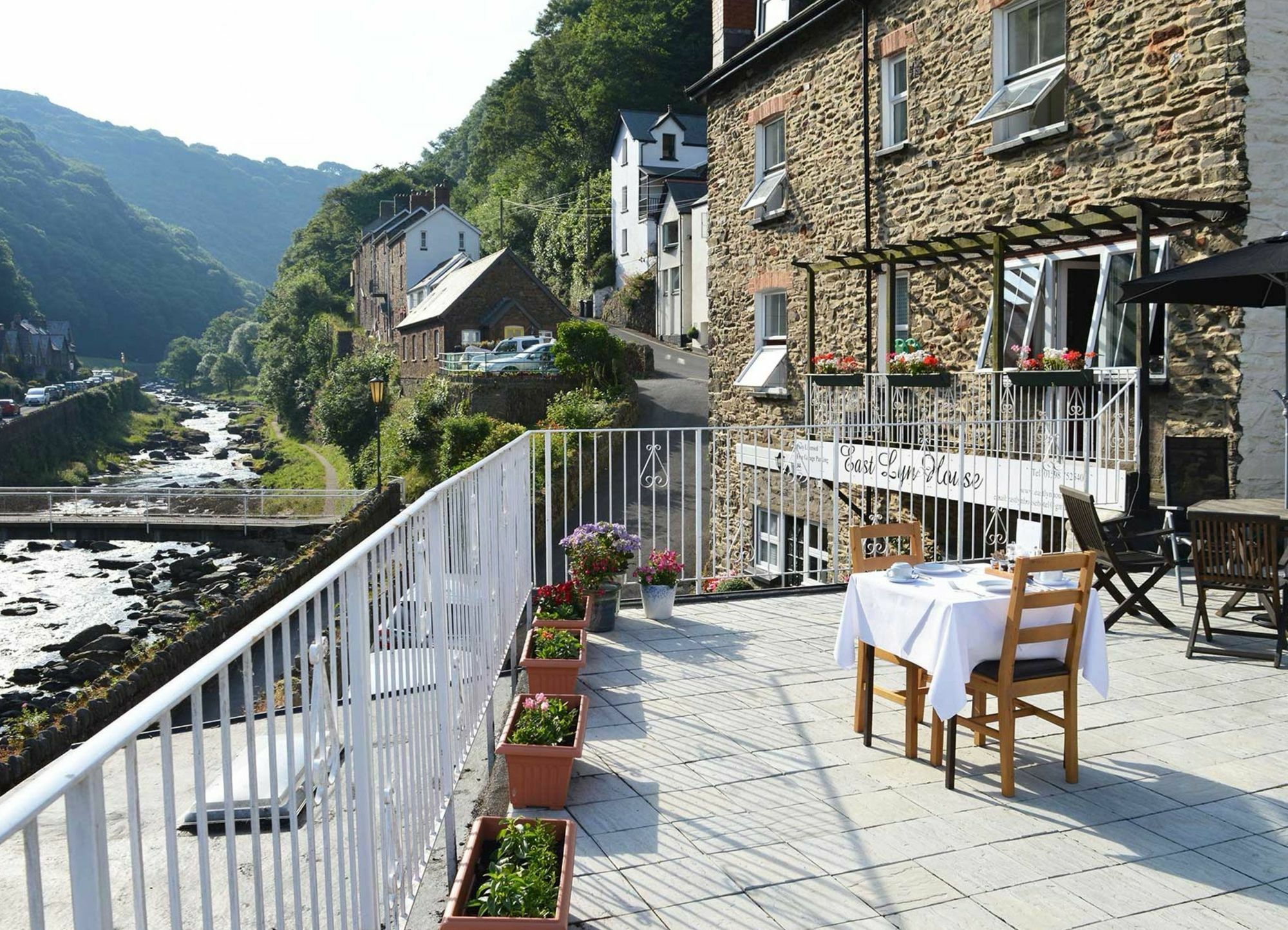 East Lyn House Bed and Breakfast Lynmouth Esterno foto